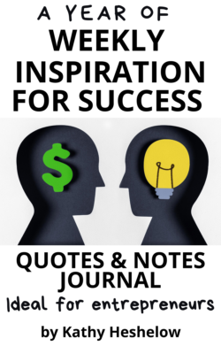 Book Cover: A Year of Weekly Inspiration for Success: Quotes & Notes Ideal for Entrepreneurs